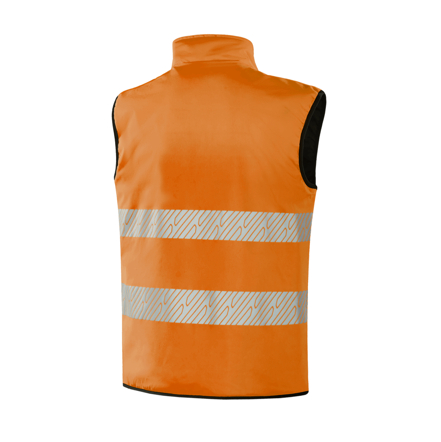 WJ201 LINZ hi-vis orange reversible jacket for high-visibility and safety