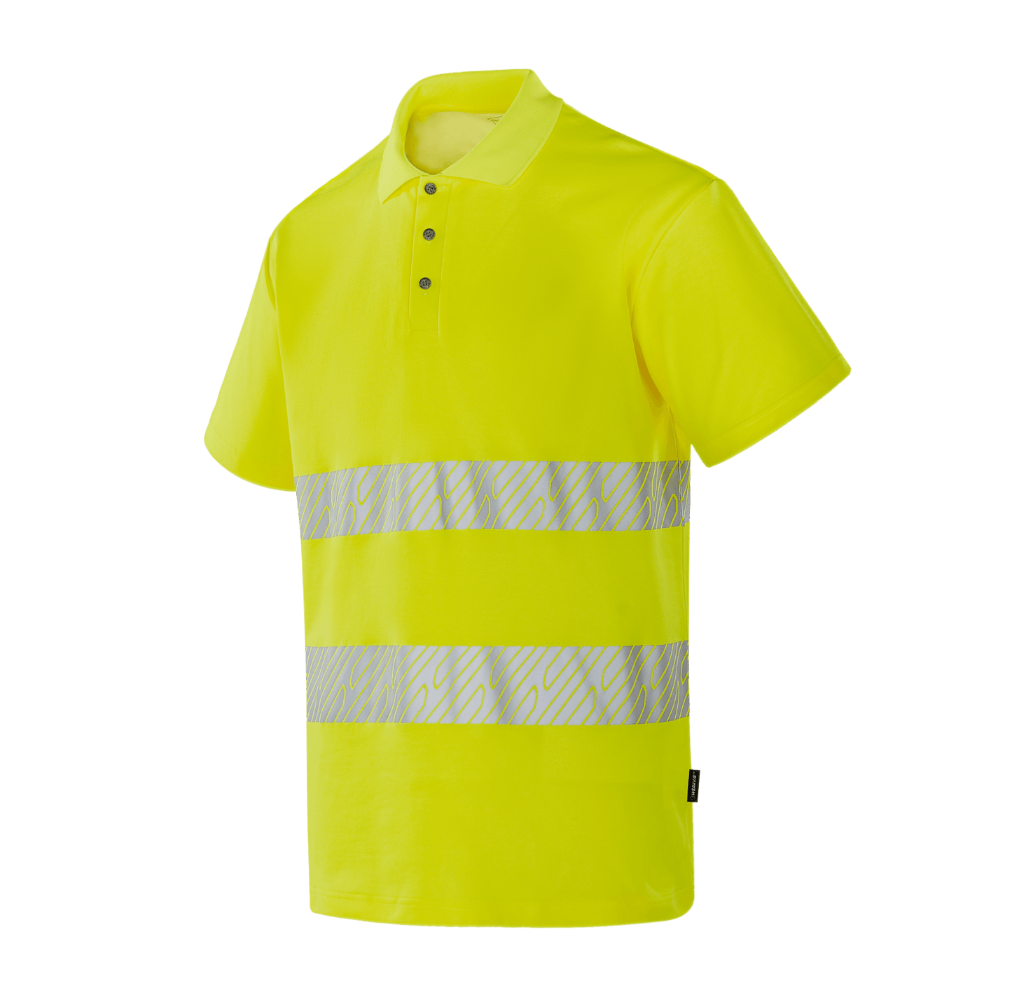 Hi-vis orange WT204 VILNIUS short sleeve polo for workplace safety