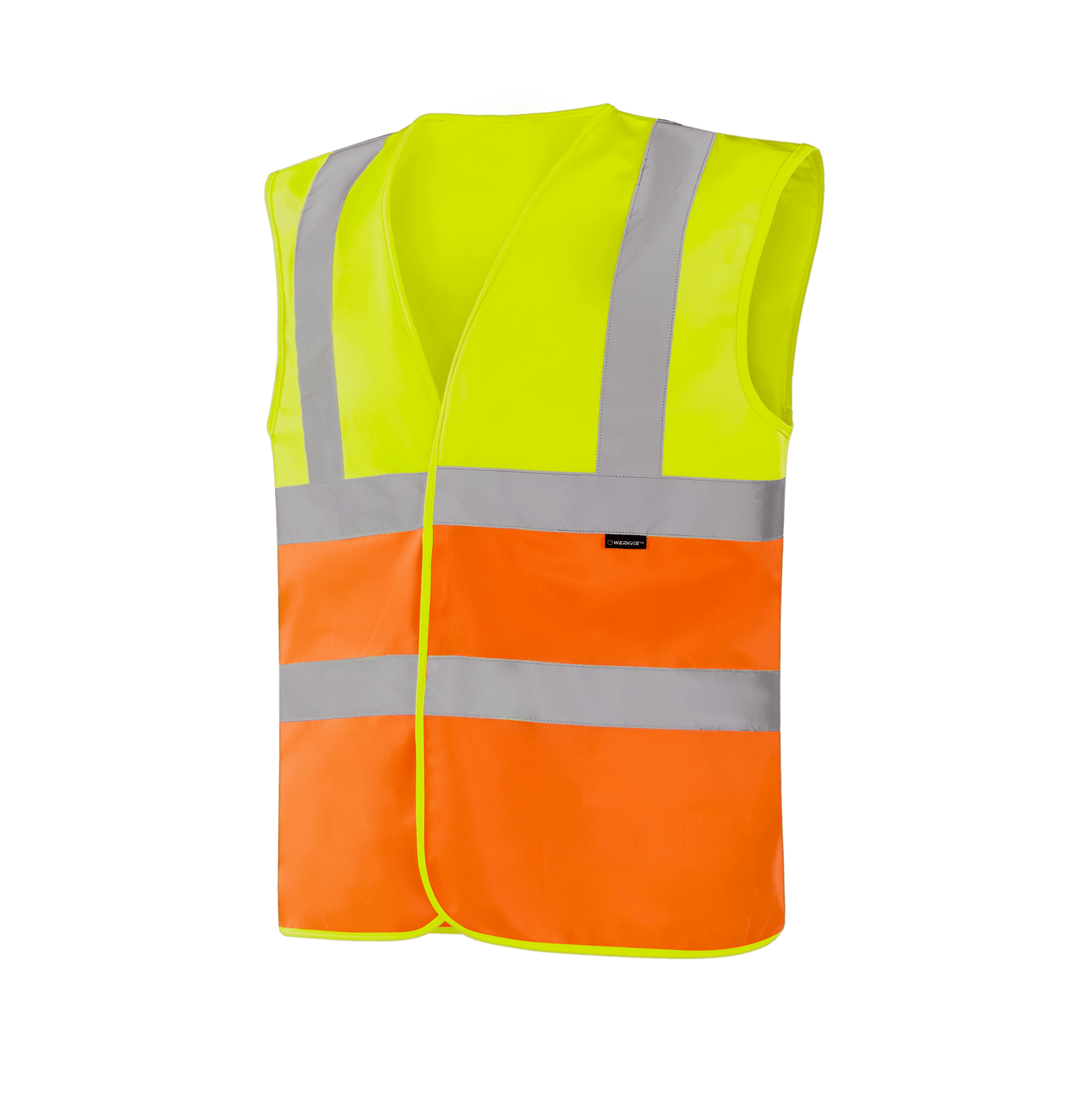 WV203 SAARBRUCKEN hi-vis yellow-orange vest, other colors meet EN ISO 20471 Class 1