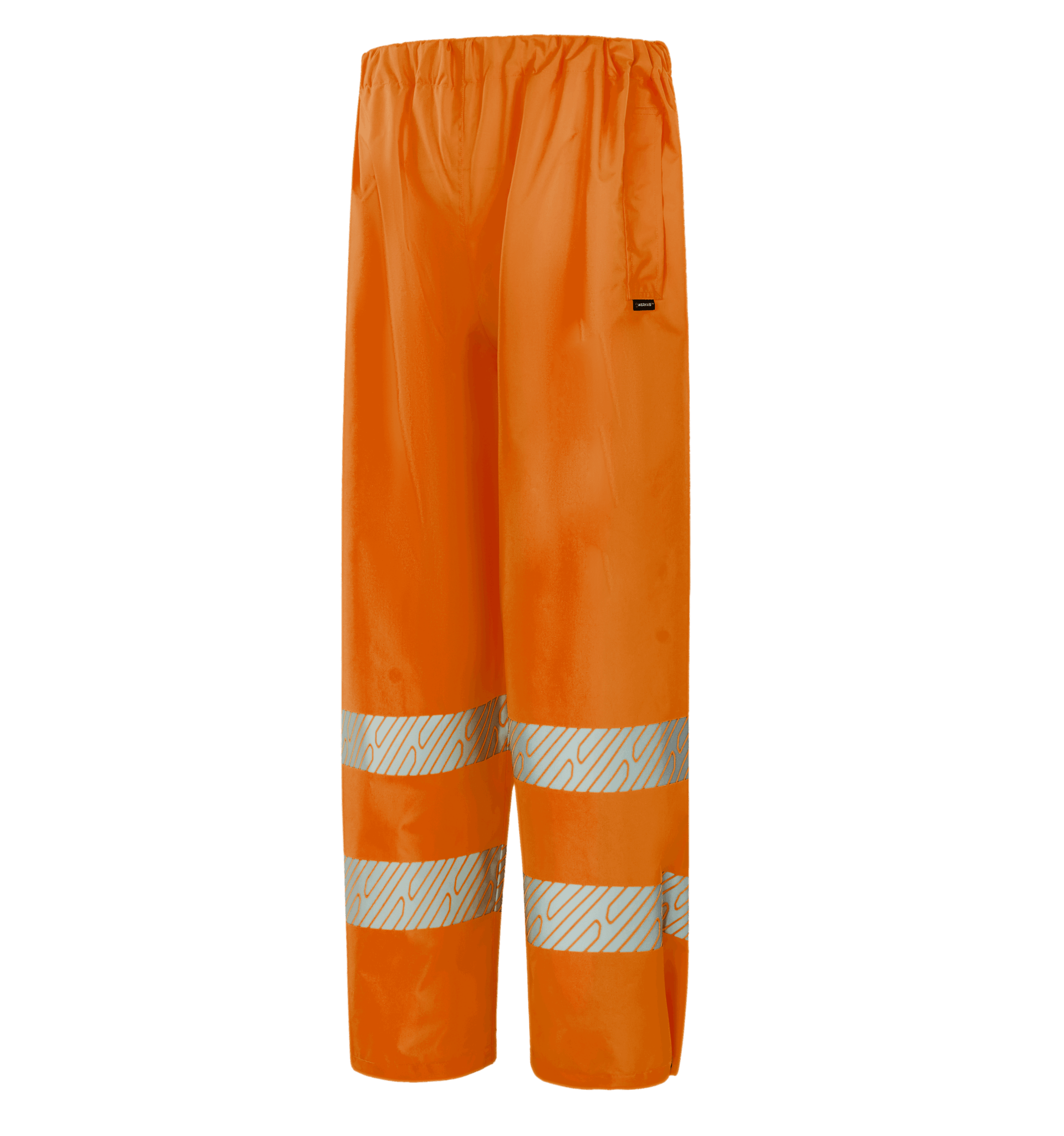Hi-vis orange WP102 GRAZ rain pant, practical for safe workwear