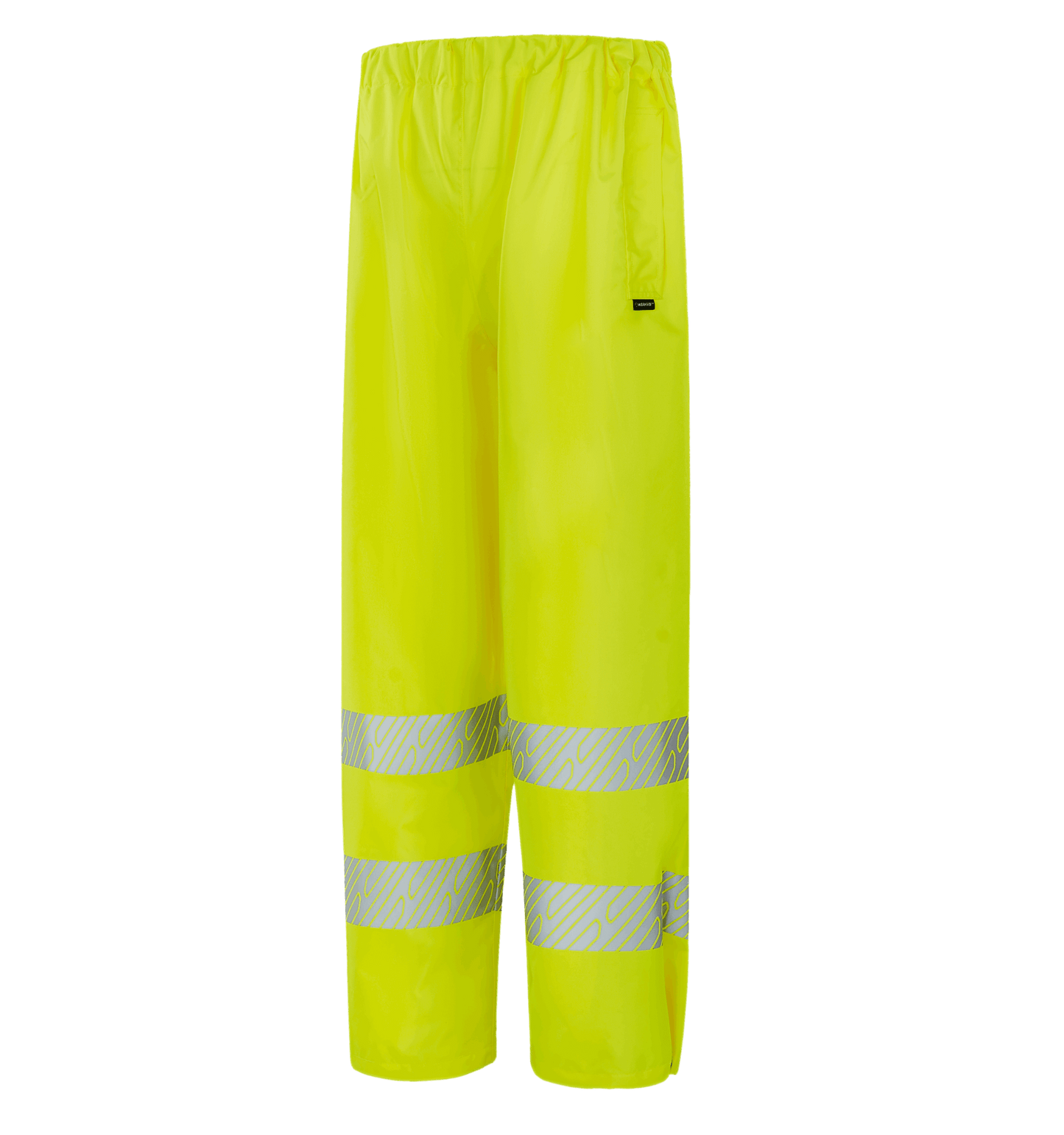 GRAZ WP102 fluorescent yellow hi-vis pant, waterproof and high-visibility