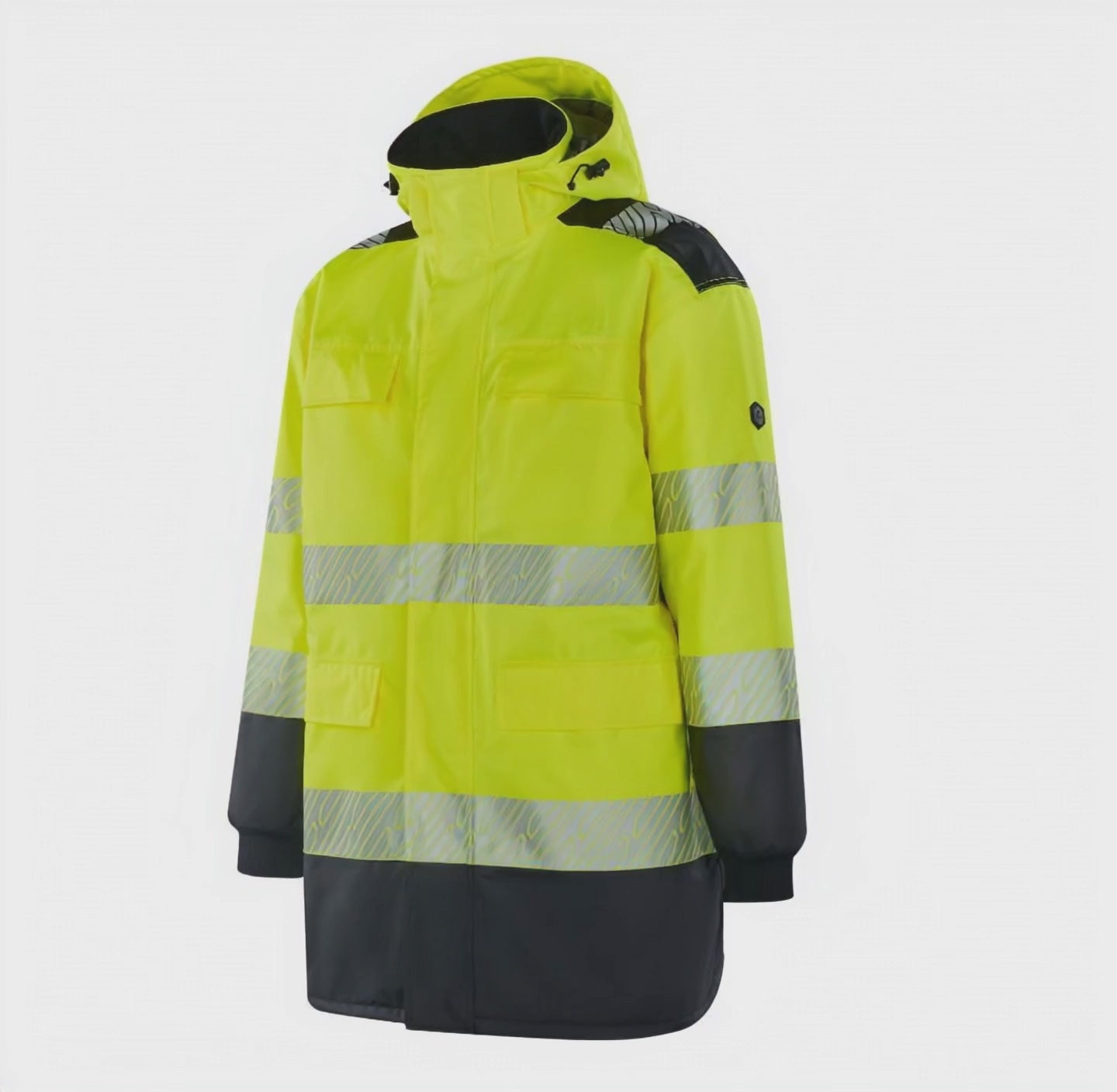 ROSTOCK - WJ306 - Hi-vis Winter Parka yellow