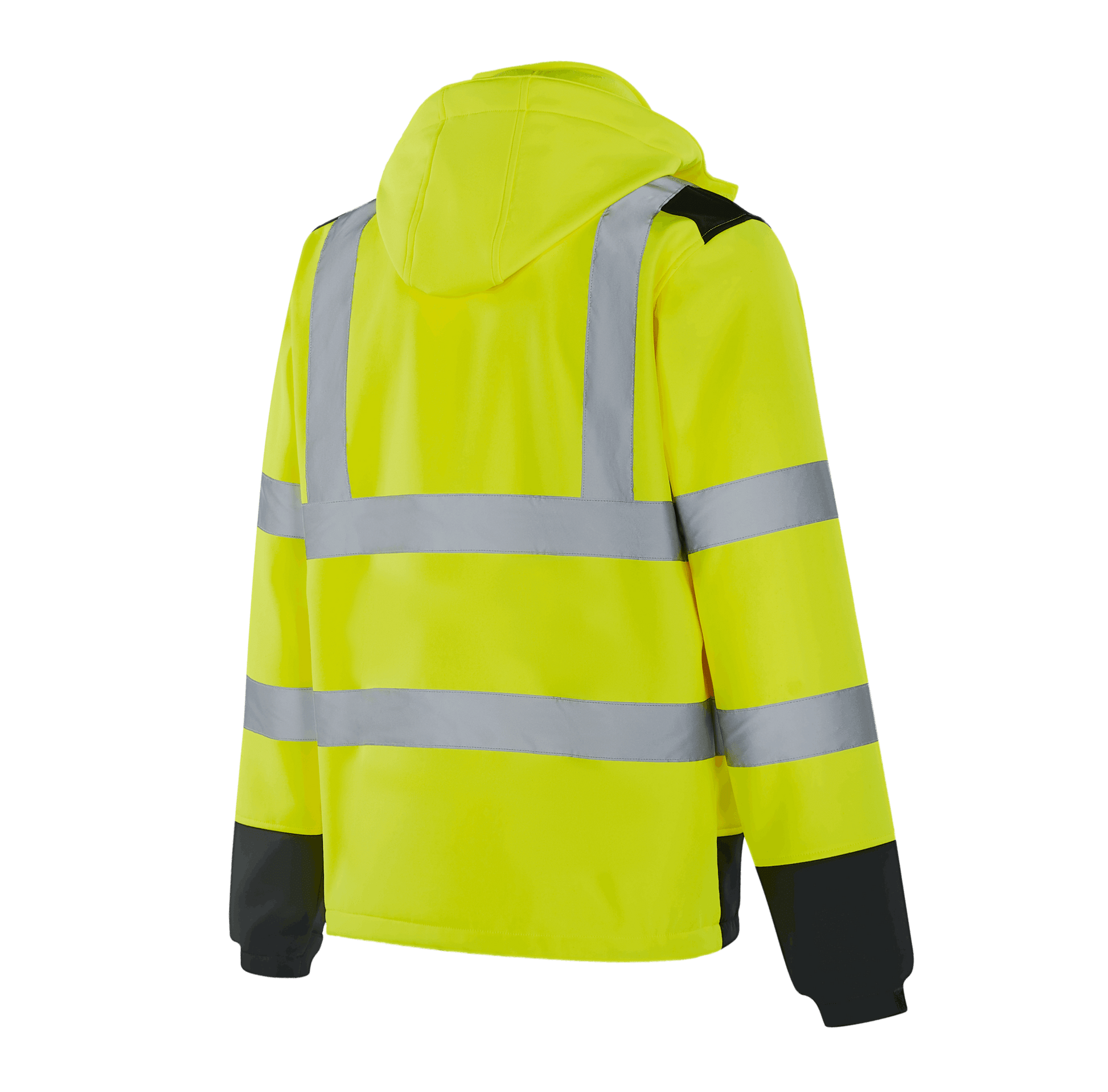 UTRECHT WS301 fluorescent yellow hi-vis jacket, reflective tape for workplace safety