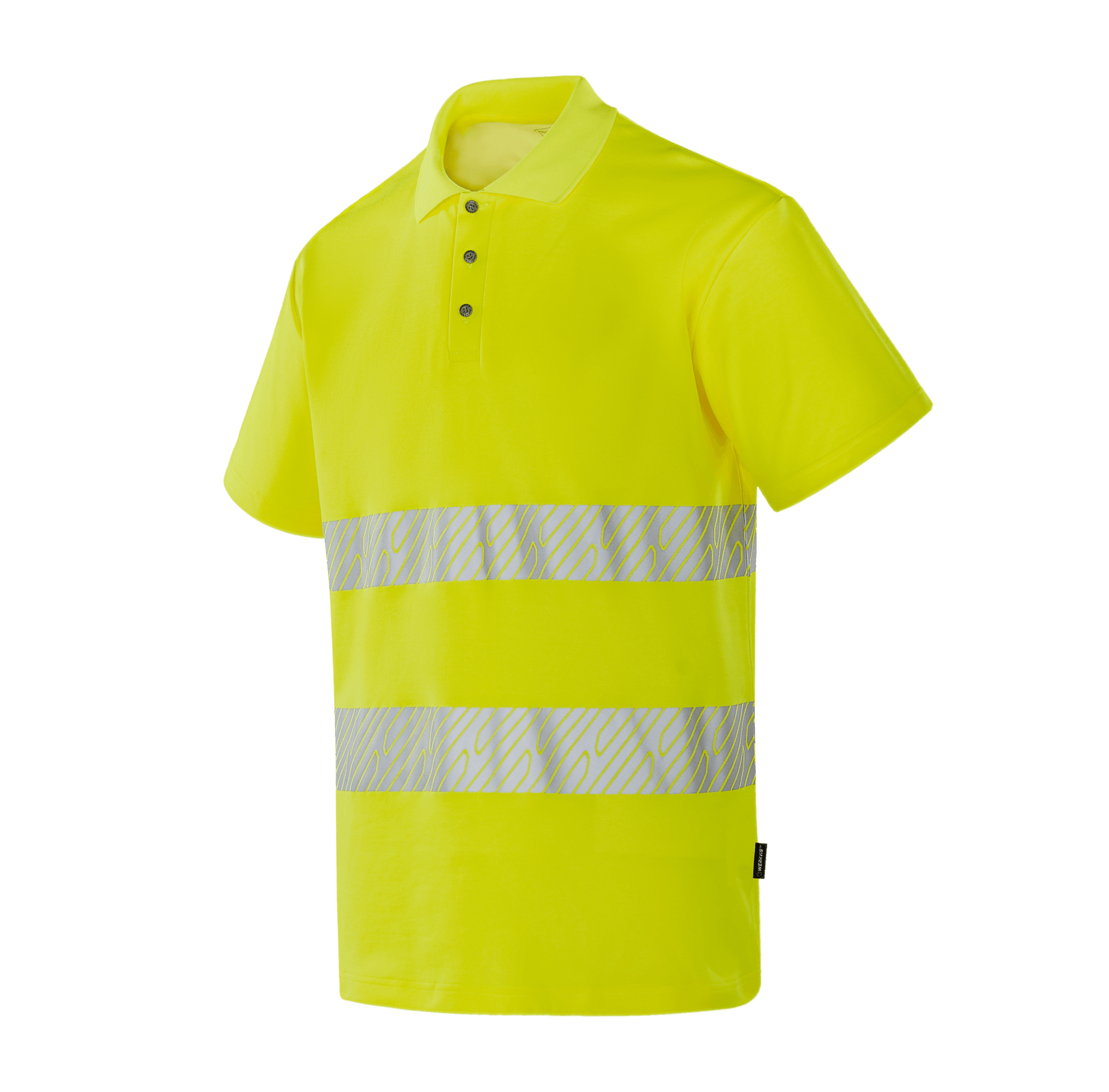 Hi-vis orange WT204 VILNIUS short sleeve polo for workplace safety